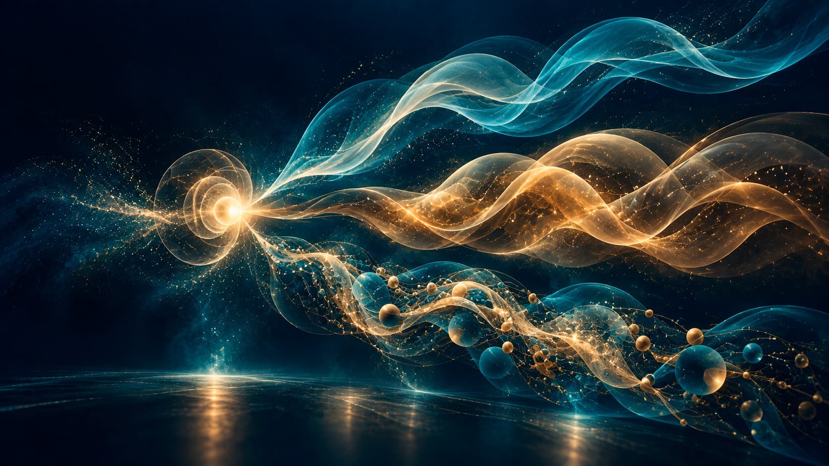 Arte abstrata sobre a multiplicidade e riqueza das cores do timbre musical