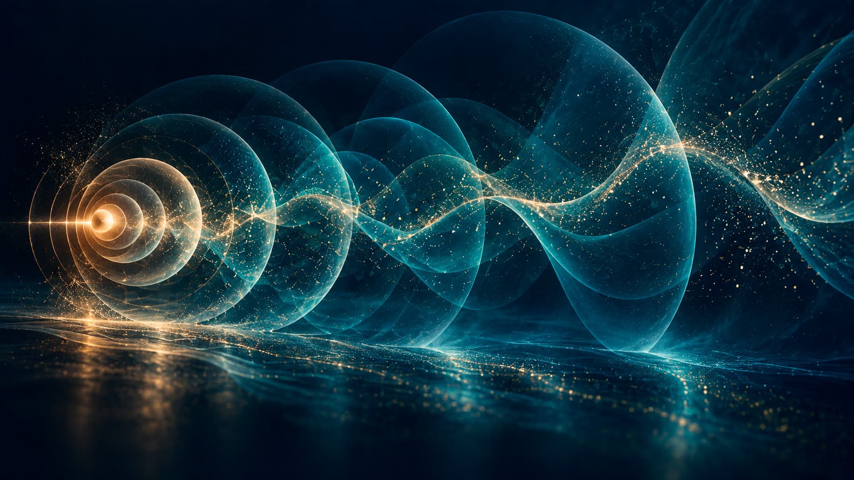 Propagação de ondas mecânicas em um meio material elástico